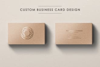 create your custom business card