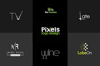 create , minimal logo design