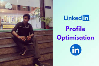 create a fully SEO optimized linkedin profile for you