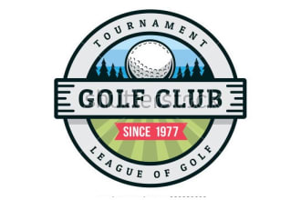 make an awesome golf club logo design with express delivery