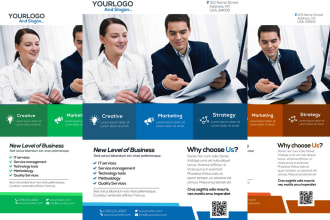 create a professional business flyer, catalogue and brochure