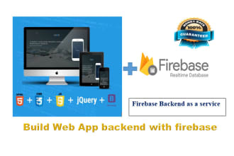 build webapps backend with firebase