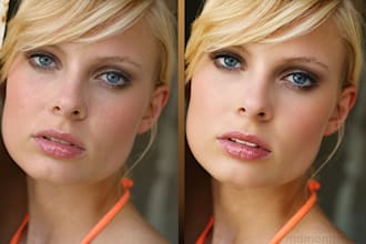do photo retouching background remove