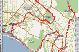 make precise vector maps