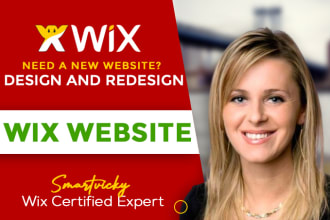 do wix website design and wix website redesign
