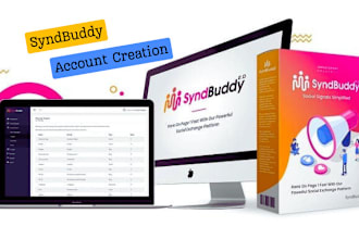 create syndbuddy accounts in 24 hrs