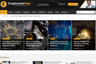 build autopilot bitcoin crypto news aggregator site