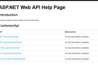 do web api integration
