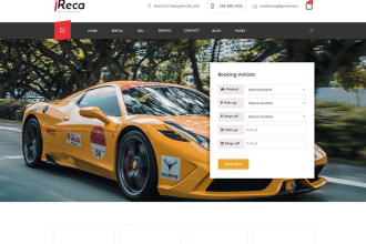 do a car rental website, trailer rental, rv rental, slingshot rental