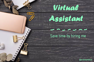 act as virtual assistant on monthly basis