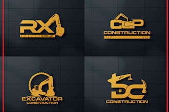 make a brand new real estate, minimal and construction logo