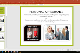 create power point slides