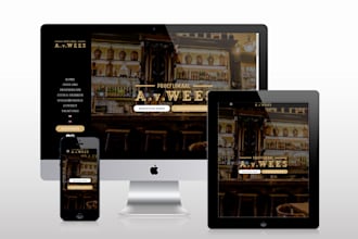 create elegant restaurant website in wordpress