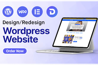 design redesign wordpress woocommerce website