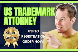 prepare US trademark registration by licensed uspto attorney
