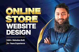 design a luxury online store or ecommerce website with wordpress