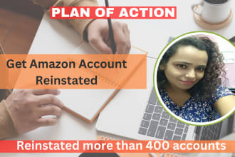 write amazon appeal letter plan of action for account reinstatement