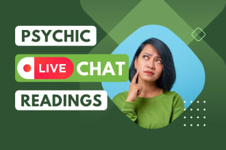 do live psychic chat reading