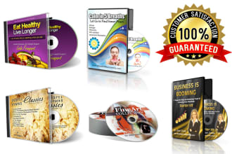design professional cd, dvd cover and cd label