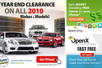 design an Attractive BANNER Ad for Your Web Site