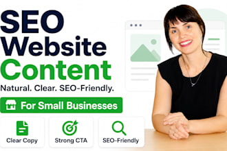 write natural SEO website content for your small business