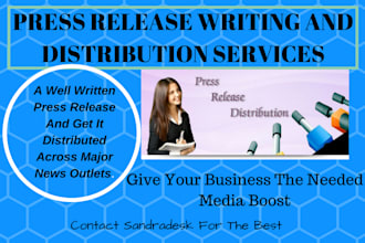 write a press release