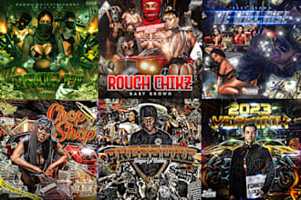 design attractive mixtape covers and albums