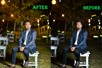 do natural portrait retouching and flawless photo editing