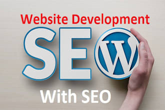 create responsive wordpress website with basic SEO