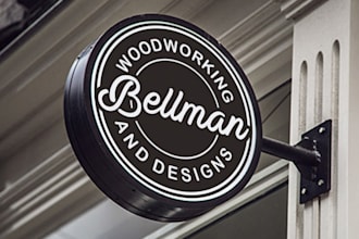 design vintage hipster logo