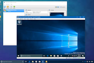 install and configure windows virtual machine workstation