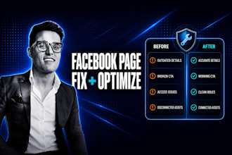 fix and optimize your facebook business page