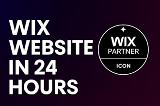 design and redesign a professional wix website
