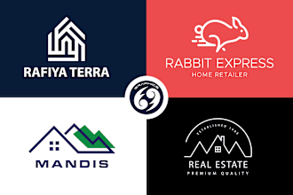 design real estate, property, or any business logo