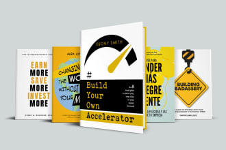 design non fiction book or ebook covers