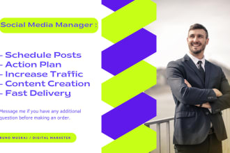 be your social media manager