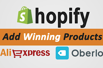 do shopify winning products research and listing
