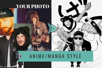 anime manga style portrait pro