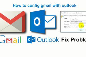 fix outlook,email server,o365,google workspace, azure, AWS