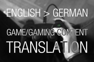 translate your game from english to german