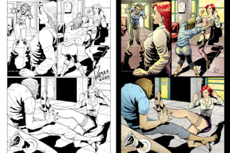 do  graphic novel  for your story