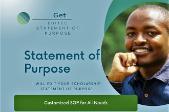 customize your statement of purpose