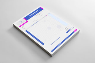 design your order form