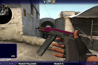 create a custom live stream overlay for you