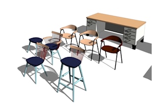 create professional bim revit furniture families
