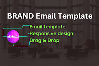 design attractive, responsive brand email template