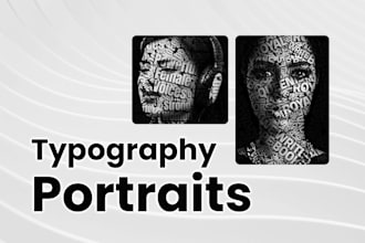 create the best text portrait with your photo