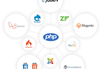 work on PHP web applications