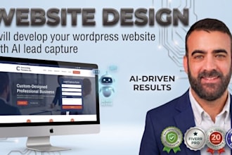 develop your wordpress website with ai lead capture