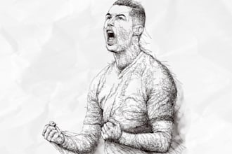 create wonderful scribble art